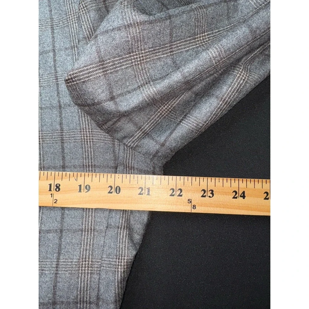 TED BAKER Endurance JAY Two Button Wool Blazer Jacket Mens 42L Gray  Windowpane